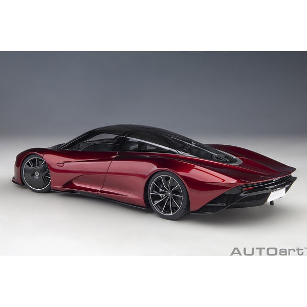 Load image into Gallery viewer, AUTOart 76087 1/18 McLaren Speedtail Metallic Red Diecast
