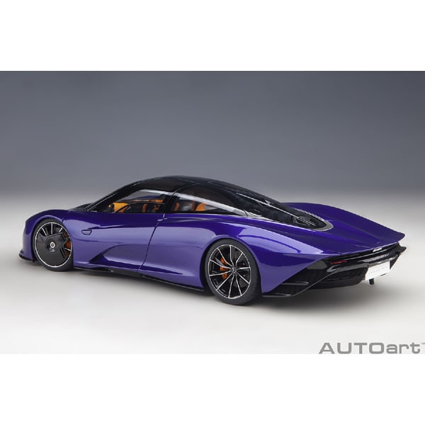 Chargez l&#39;image dans la visionneuse de la galerie, AUTOart 76089 1/18 McLaren Speedtail violet métallisé moulé sous pression
