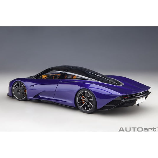 AUTOart 76089 1/18 McLaren Speedtail Metálico Púrpura Diecast