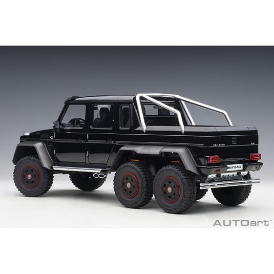 AUTOart 76306 1/18 Mercedes-Benz G63 AMG 6x6 Black Diecast