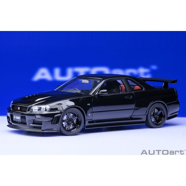 Load image into Gallery viewer, AUTOart 77463 1/18 Nismo R34 GT-R Z-tune Black Pearl Collection
