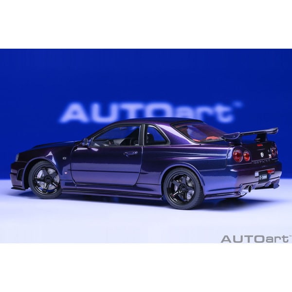 Load image into Gallery viewer, AUTOart 77464 1/18 Nismo R34 GT-R Z-tune Midnight Purple III Collection
