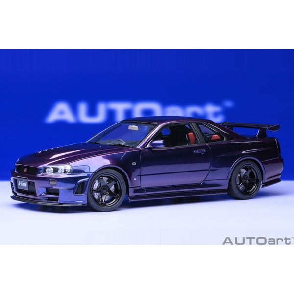 AUTOart 77464 1/18 Nismo R34 GT-R Z-tune Collection Violet Minuit III