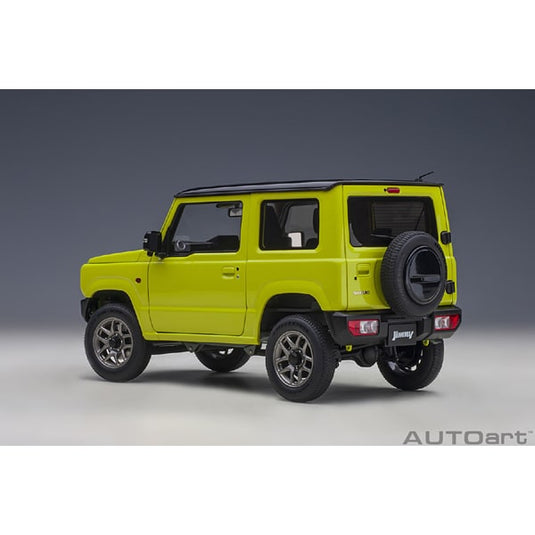 AUTOart 78501 1/18 Suzuki Jimny JB64 jaune/noir toit moulé sous pression