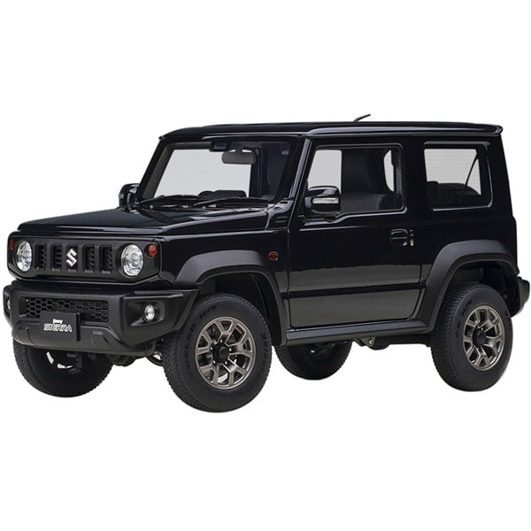 AUTOart 78508 1/18 Suzuki Jimny Sierra JB74 voiture moulée sous pression Composite noir perle