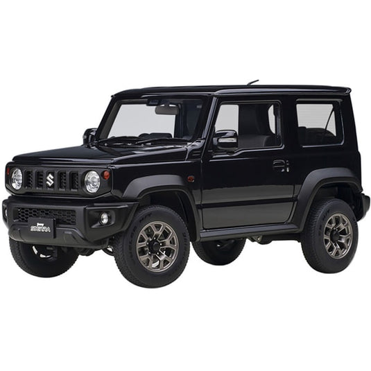 AUTOart 78508 1/18 Suzuki Jimny Sierra JB74 Coche fundido a presión compuesto perla negra