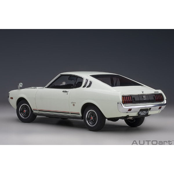 Chargez l&#39;image dans la visionneuse de la galerie, AUTOart 78766 1/18 Toyota Celica Liftback 2000GT RA25 1973 blanc
