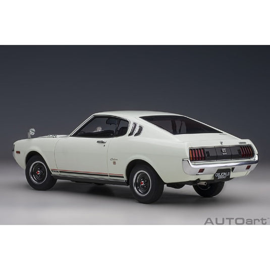 AUTOart 78766 1/18 Toyota Celica Liftback 2000GT RA25 1973 White