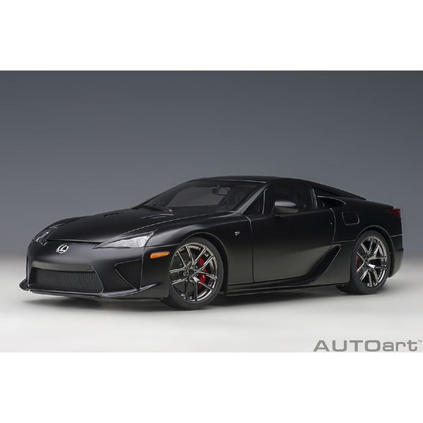 Laden Sie das Bild in Galerie -Viewer, AUTOart 78852 1/18 Lexus LFA Matte Black
