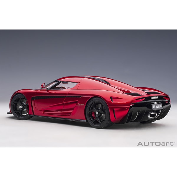 Chargez l&#39;image dans la visionneuse de la galerie, AUTOart 79026 1/18 Koenigsegg Regera rouge bonbon moulé sous pression
