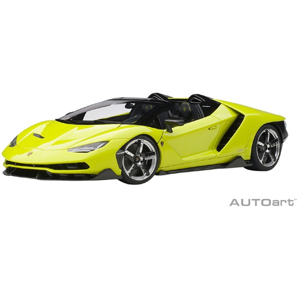 Cargue la imagen en el visor de la galería, AUTOart 79118 1/18 Lamborghini Centenario Roadster verde claro fundido a presión
