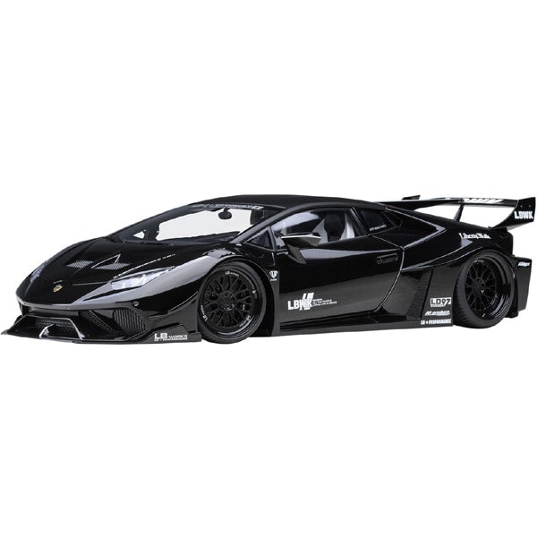 Load image into Gallery viewer, AUTOart 79129 1/18 Liberty Walk LB Silhouette Works Lamborghini Huracan GT Black Diecast
