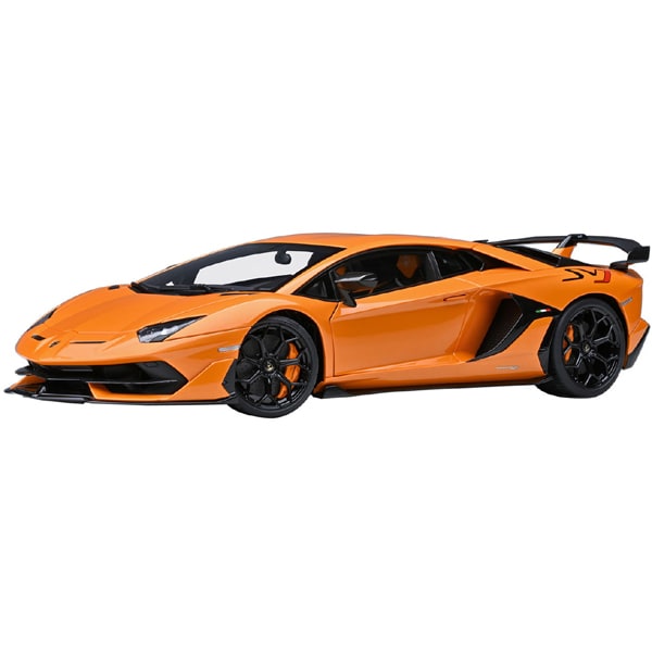 Cargue la imagen en el visor de la galería, AUTOart 79218 1/18 Lamborghini Aventador SVJ Perla Naranja Diecast
