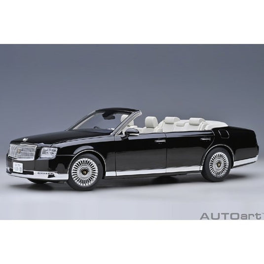 AUTOart 79531 1/18 Toyota Century coche abierto Kamui Eternal Black Diecast