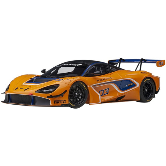 AUTOart 819427 1/18 McLaren 720S GT3 #03 Orange Diecast