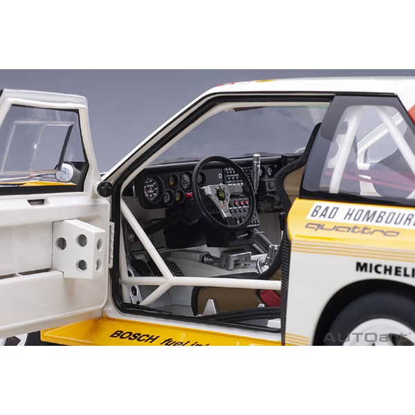 Load image into Gallery viewer, AUTOart 88602 1/18 Audi Sport Quattro S1 WRC Monte Carlo Rally 1986 #6 Diecast
