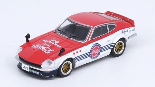 INNO ModelsCOKE059 1/64 Nissan Fairlady Z S30 &amp; S32 Coca-Cola coffret moulé sous pression