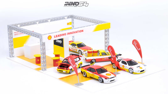 INNO Models 1/64 Shell Display Diorama