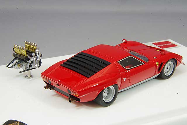 Cargue la imagen en el visor de la galería, EIDOLON 1/43 Lamborghini Miura SVJ with V12 Engine 1969
