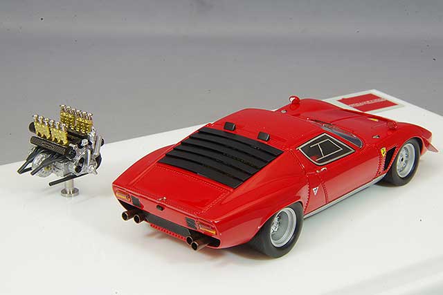 Cargue la imagen en el visor de la galería, EIDOLON 1/43 Lamborghini Miura SVJ with V12 Engine 1970
