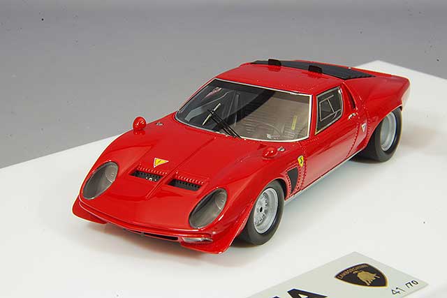 EIDOLON 1/43 Lamborghini Miura SVJ with V12 Engine 1970