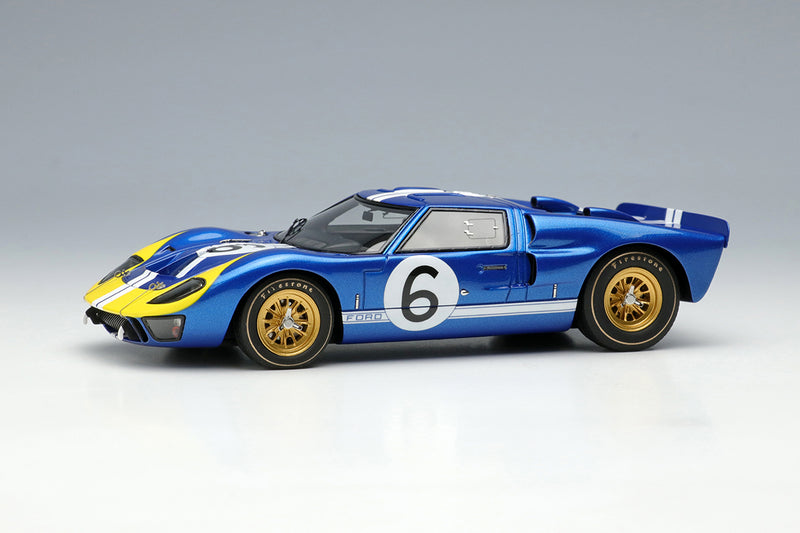 Laden Sie das Bild in Galerie -Viewer, EIDOLON EM301F Ford GT40 Mk.2 Le Mans 24h 1966 Holman &amp; Moody No.6 1/43
