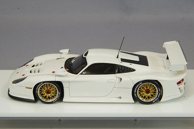 Laden Sie das Bild in Galerie -Viewer, EIDOLON 1/43 Porsche 911 GT1 EVO 1997 White
