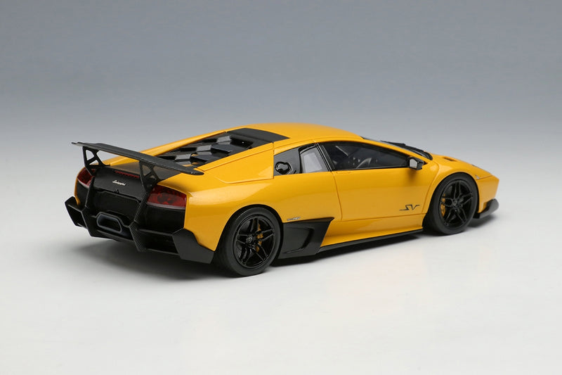 Cargue la imagen en el visor de la galería, EIDOLON EM336A Lamborghini Murcielago LP670-4 SV Salón del Automóvil de Ginebra 2009 Amarillo Perla 1/43
