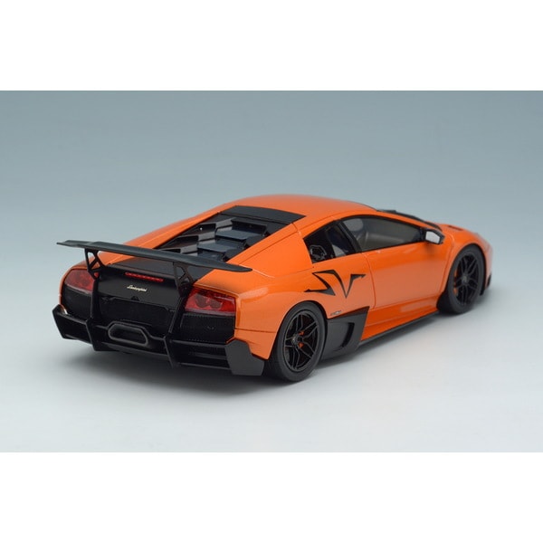 Laden Sie das Bild in Galerie -Viewer, EIDOLON EM336B Lamborghini Murcielago LP670-4 SV 2009 Pearl Orange 1/43
