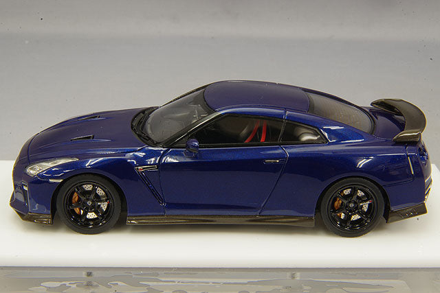 Load image into Gallery viewer, EIDOLON 1/43 Nissan GT-R Track Edition Engineered by NISMO 2017 Aurora Flare Blue Pearl
