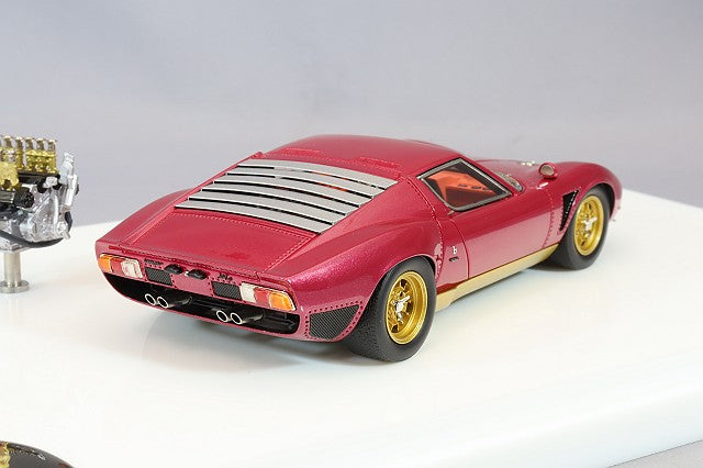 Laden Sie das Bild in Galerie -Viewer, EIDOLON 1/43 Lamborghini Miura SVJ #4892 with V12 Engine
