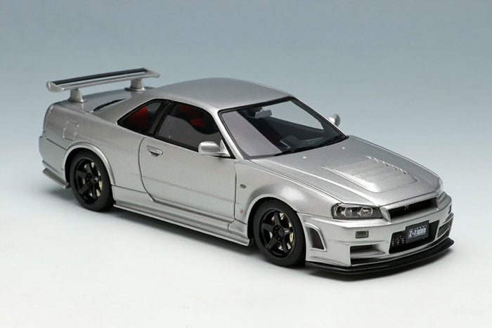 Laden Sie das Bild in Galerie -Viewer, EIDOLON EM396A Nismo R34 GT-R Z-tune 2004 Silver
