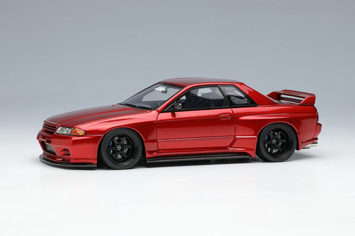 EIDOLON EM412D Garage Active Skyline GT-R Cuerpo ancho (rueda RC-VI) Rojo caramelo