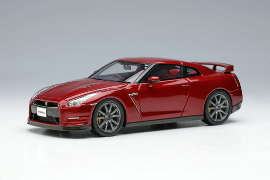 EIDOLON EM414A Nissan GT-R 2014 (édition Premium) Rouge Flocon d'Or Nacré