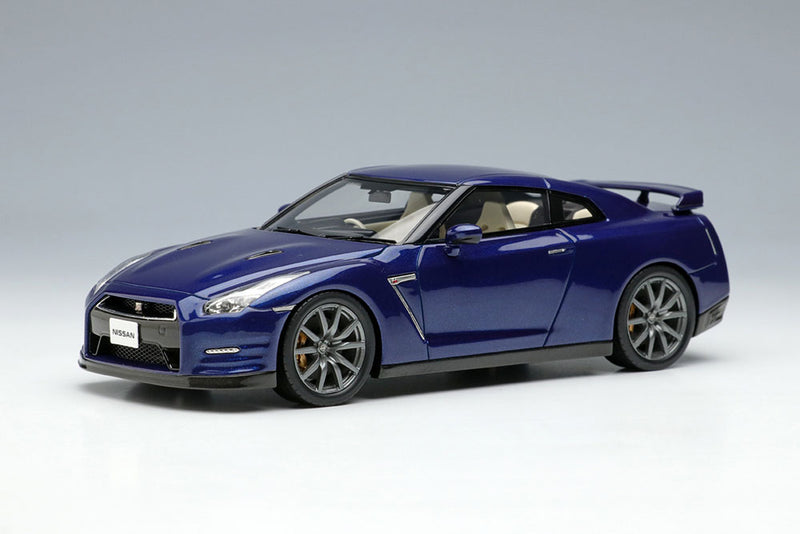 Carica immagine in Galleria Viewer, EIDOLON EM414D Nissan GT-R 2014 (Premium edition) Aurora Flare Blue Pearl
