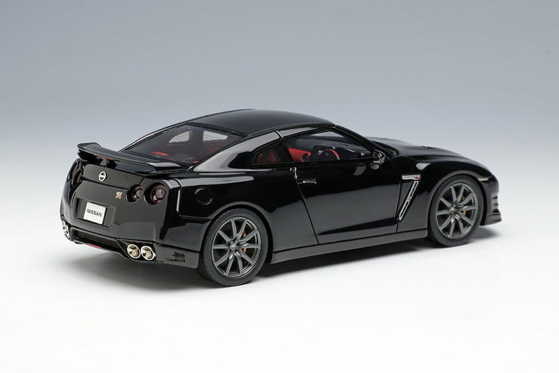 Chargez l&#39;image dans la visionneuse de la galerie, EIDOLON EM414F Nissan GT-R 2014 (édition Premium) Meteor Flake Black Pearl
