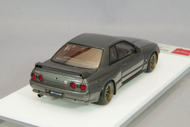 Load image into Gallery viewer, EIDOLON 1/43 Nissan Skyline GT-R (BNR32) RS Watanabe 8 Spoke Wheels Gunmetal Gray
