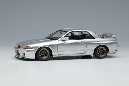 EIDOLON EM424C Nissan Skyline GT-R (BNR32) (RS Watanabe 8 radios) Jet Silver Metallic Limited 50 piezas