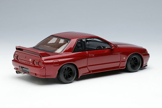 EIDOLON EM424D Nissan Skyline GT-R (BNR32) (RS Watanabe 8 rayons) Rouge Perle Métallique Limité 50pcs