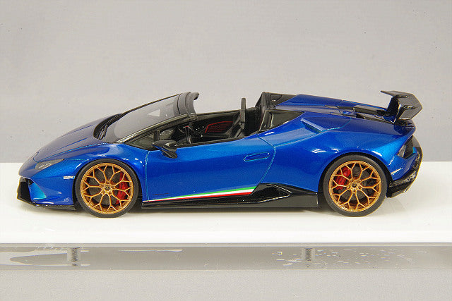 Chargez l&#39;image dans la visionneuse de la galerie, EIDOLON 1/43 Lamborghini Huracan Performante Spyder 2018 Candy Blue Limited 30 Units
