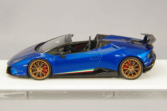 EIDOLON 1/43 Lamborghini Huracan Performante Spyder 2018 Candy Blue Limited 30 Units