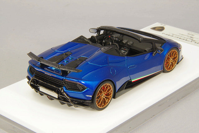 Cargue la imagen en el visor de la galería, EIDOLON 1/43 Lamborghini Huracan Performante Spyder 2018 Candy Blue Limited 30 Units
