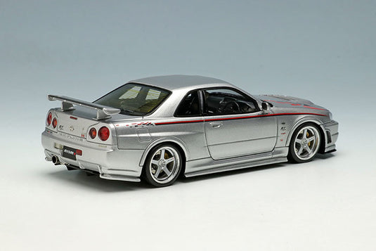 Précommande EIDOLON EM436A Nissan Skyline GT-R (BNR34) NISMO R-tune Argent