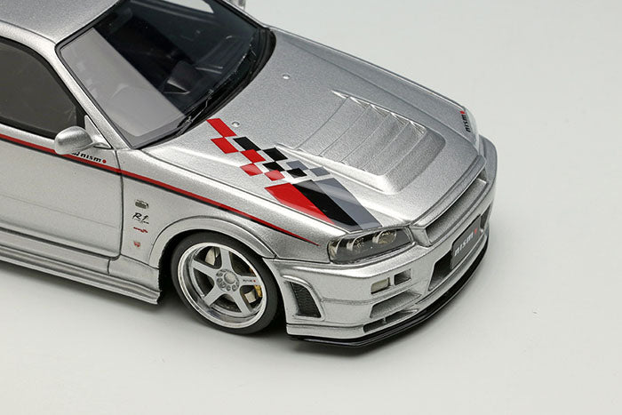 Carica immagine in Galleria Viewer, Pre-Order EIDOLON EM436A Nissan Skyline GT-R (BNR34) NISMO R-tune Silver
