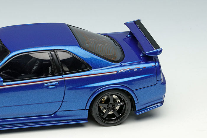 Load image into Gallery viewer, Pre-Order EIDOLON EM436B Nissan Skyline GT-R (BNR34) NISMO R-tune Bayside Blue
