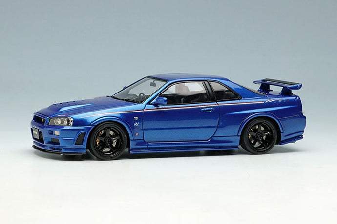 Précommande EIDOLON EM436B Nissan Skyline GT-R (BNR34) NISMO R-tune Bayside Blue