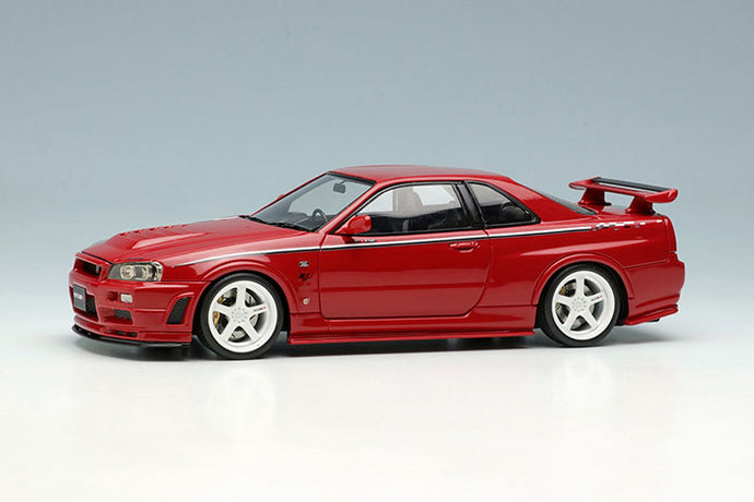 Précommande EIDOLON EM436C Nissan Skyline GT-R (BNR34) NISMO R-tune Active Red