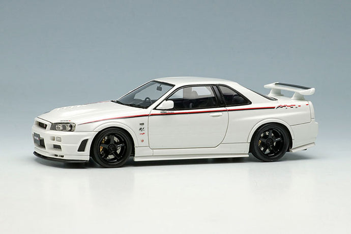 Précommande EIDOLON EM436E Nissan Skyline GT-R (BNR34) NISMO R-tune Whtie