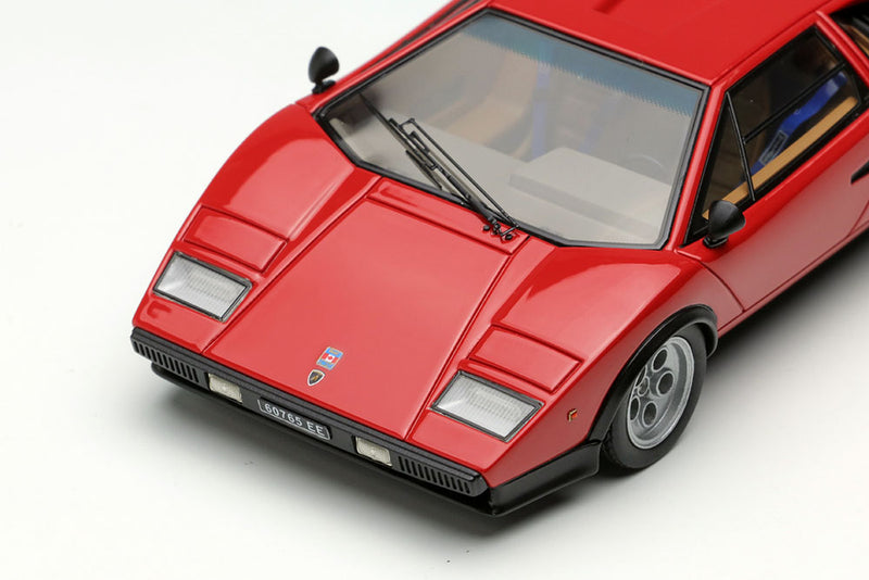 Carica immagine in Galleria Viewer, Pre-Order EIDOLON EM439A Lamborghini Countach LP400/500 Walter Wolf  Ch.1120148 1975 Red
