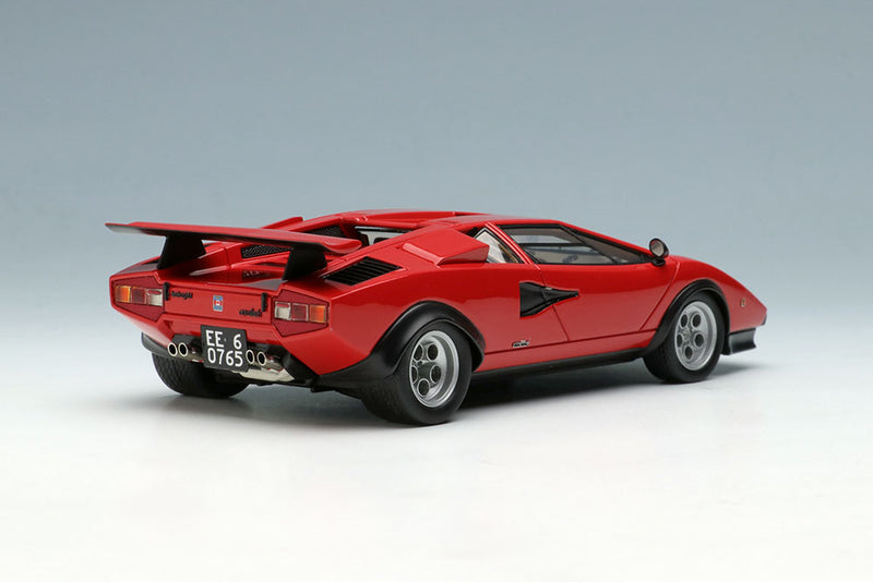 Cargue la imagen en el visor de la galería, Reserva EIDOLON EM439B Lamborghini Countach LP400/500 Walter Wolf Ch.1120148 1975 Rojo con pegatina Rally Racing
